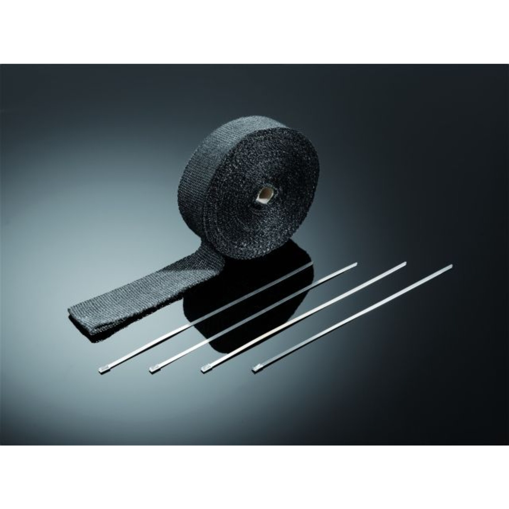 Auspuff Hitzeschutzband, 15m, Schwarz