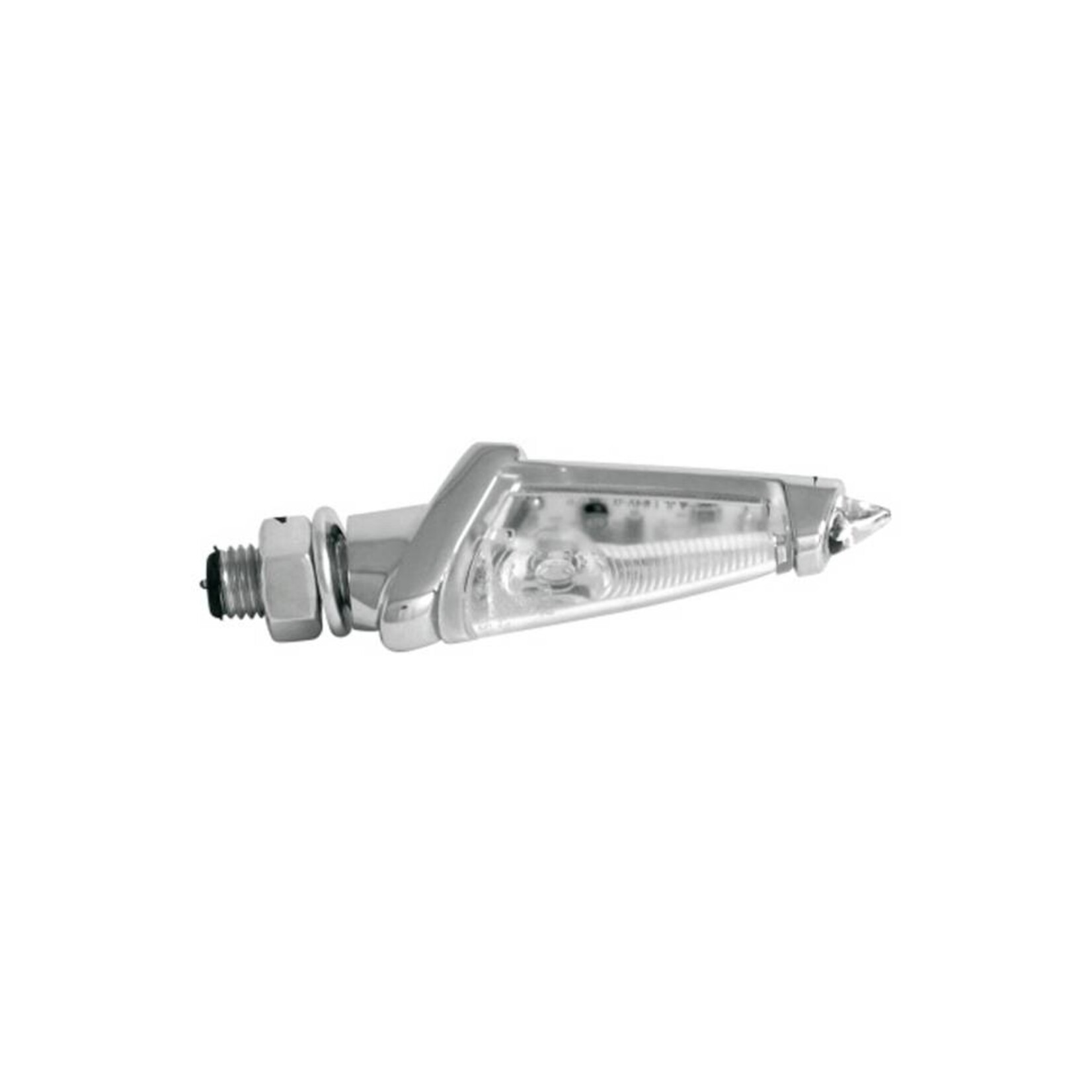 HIGHWAY HAWK LED Blinker Set Strunk, chrom