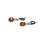 HIGHWAY HAWK Blinker SET MINI kurzer Stil, chrom