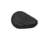 SOLO SEAT Old Skool, Small Tuck and Roll, Genuine leather, black