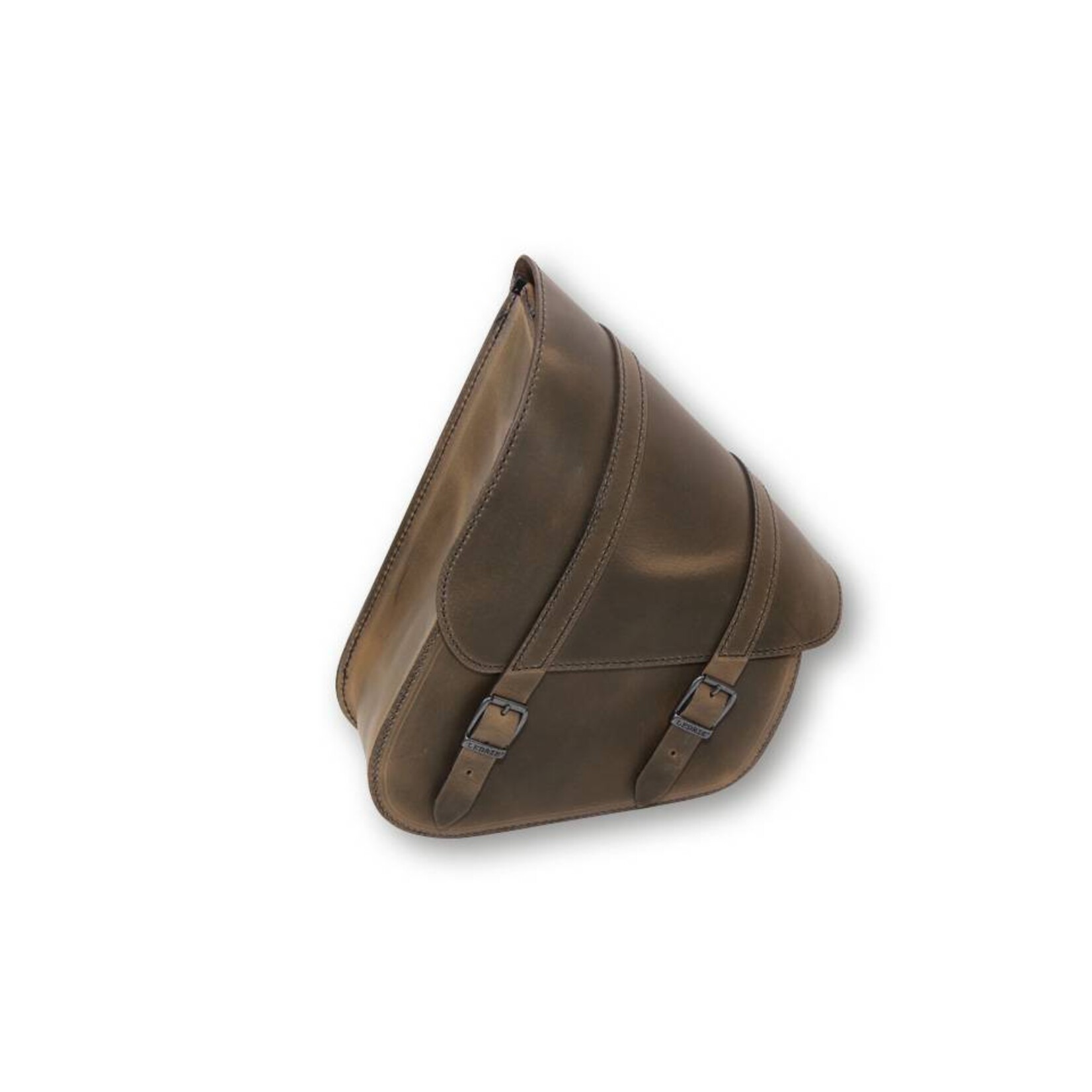 LEDRIE Satteltasche f. Schwinge links, Softail, 9 l