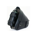 LEDRIE Satteltasche mit Flaschenhalter f. Schwinge links, Softail, 6,5 l