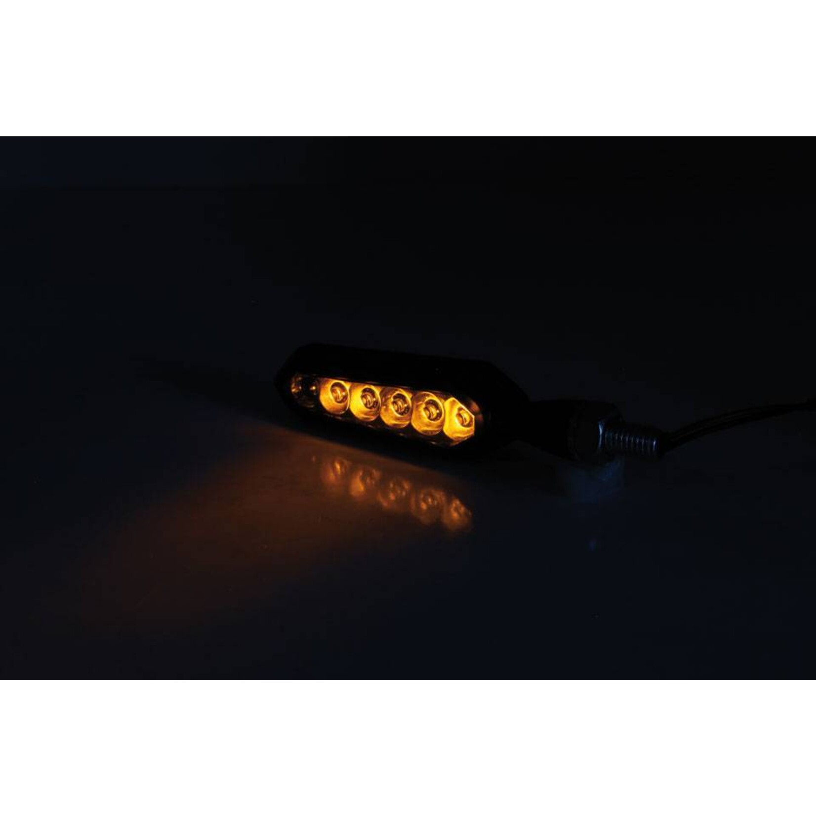 Shin Yo SHIN YO LED Sequenz-Blinker SORA, schwarz, verspiegeltes Glas, E-geprüft, Paar