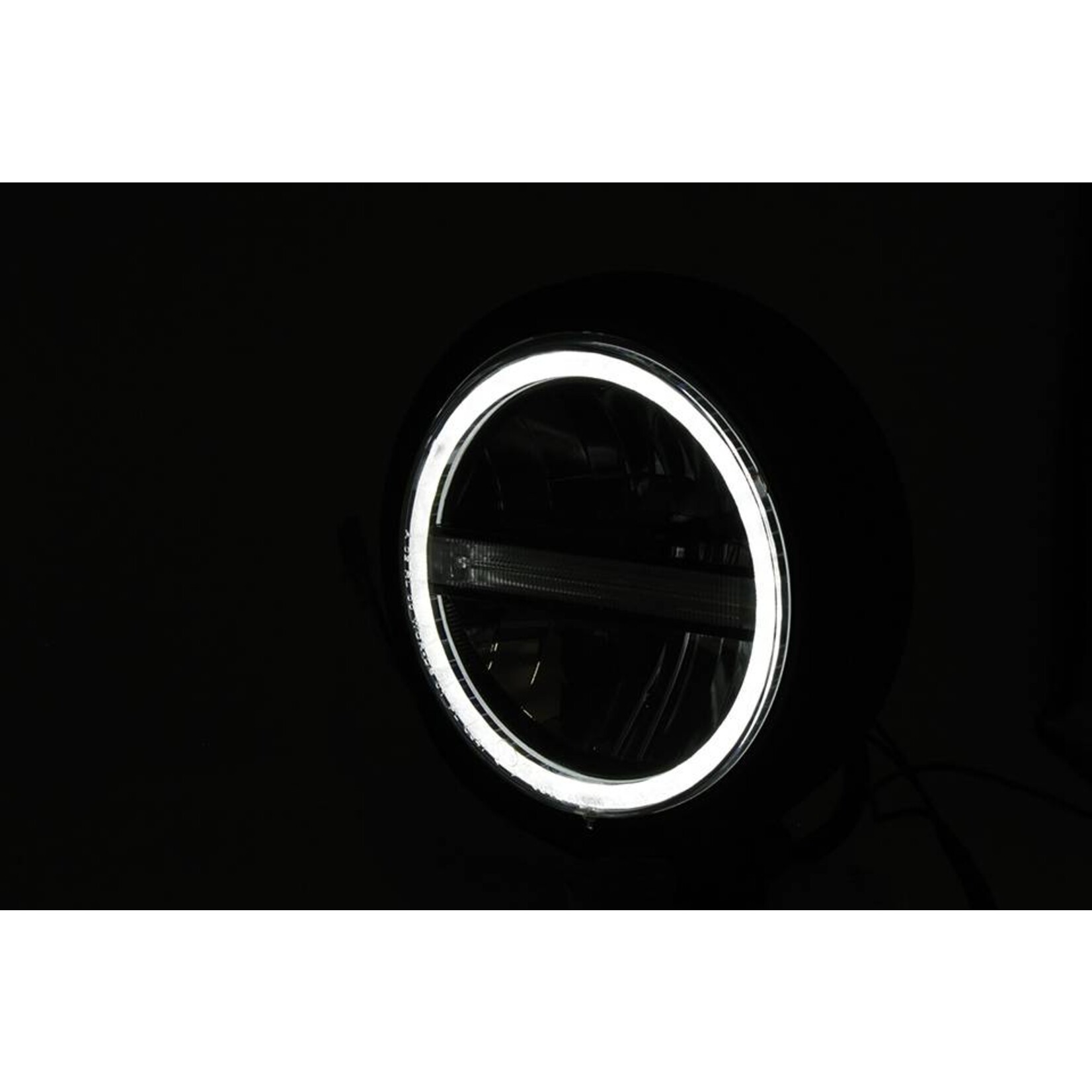 Highsider HIGHSIDER 5 3/4 Zoll LED-Scheinwerfer PECOS TYP 6 mit TFL, chrom