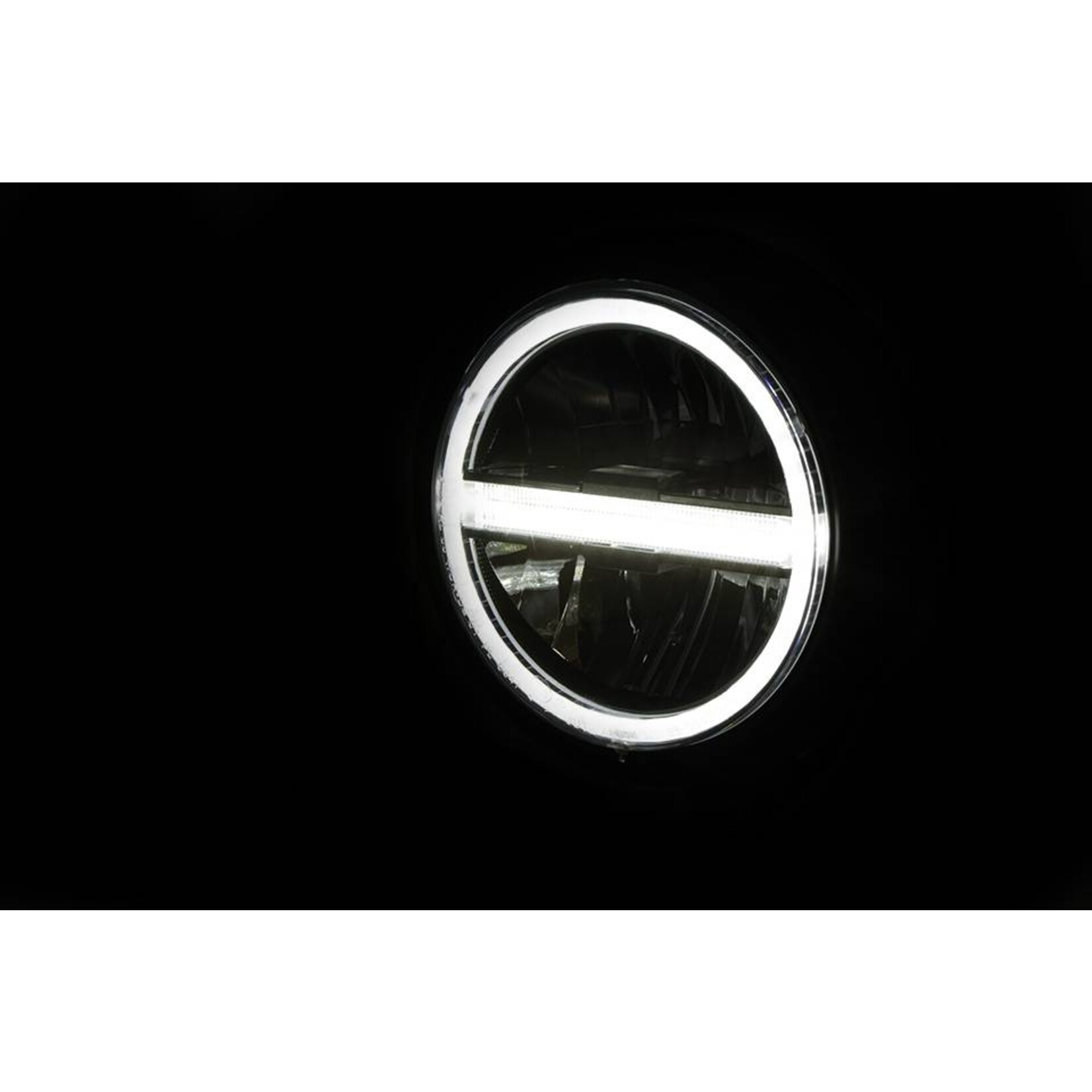 Highsider HIGHSIDER 5 3/4 Zoll LED-Scheinwerfer PECOS TYP 6 mit TFL, chrom