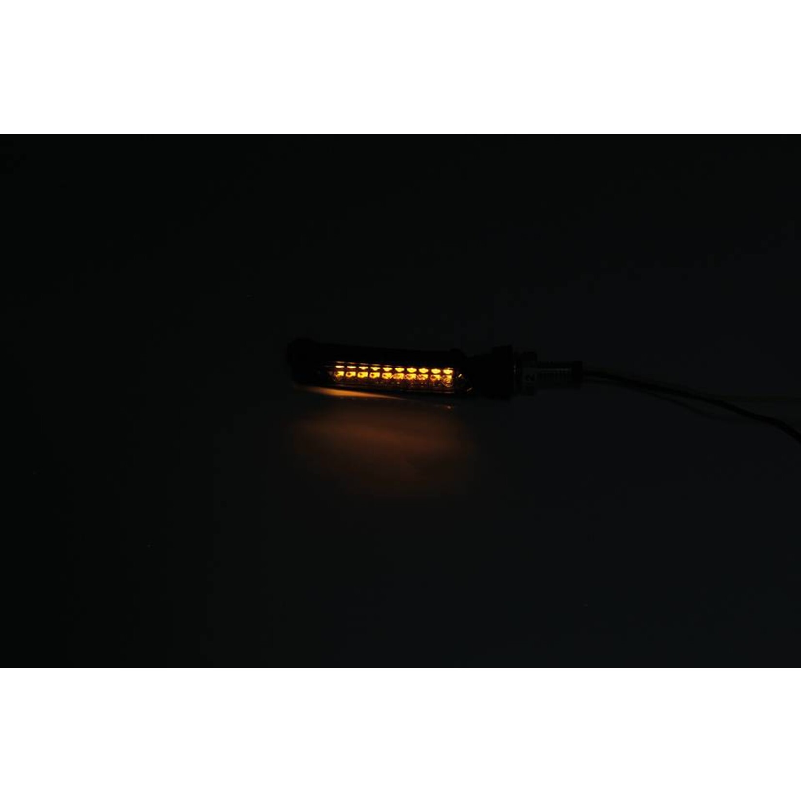 Shin Yo SHIN YO LED Sequenz-Blinker FLINT, schwarz, getöntes Glas