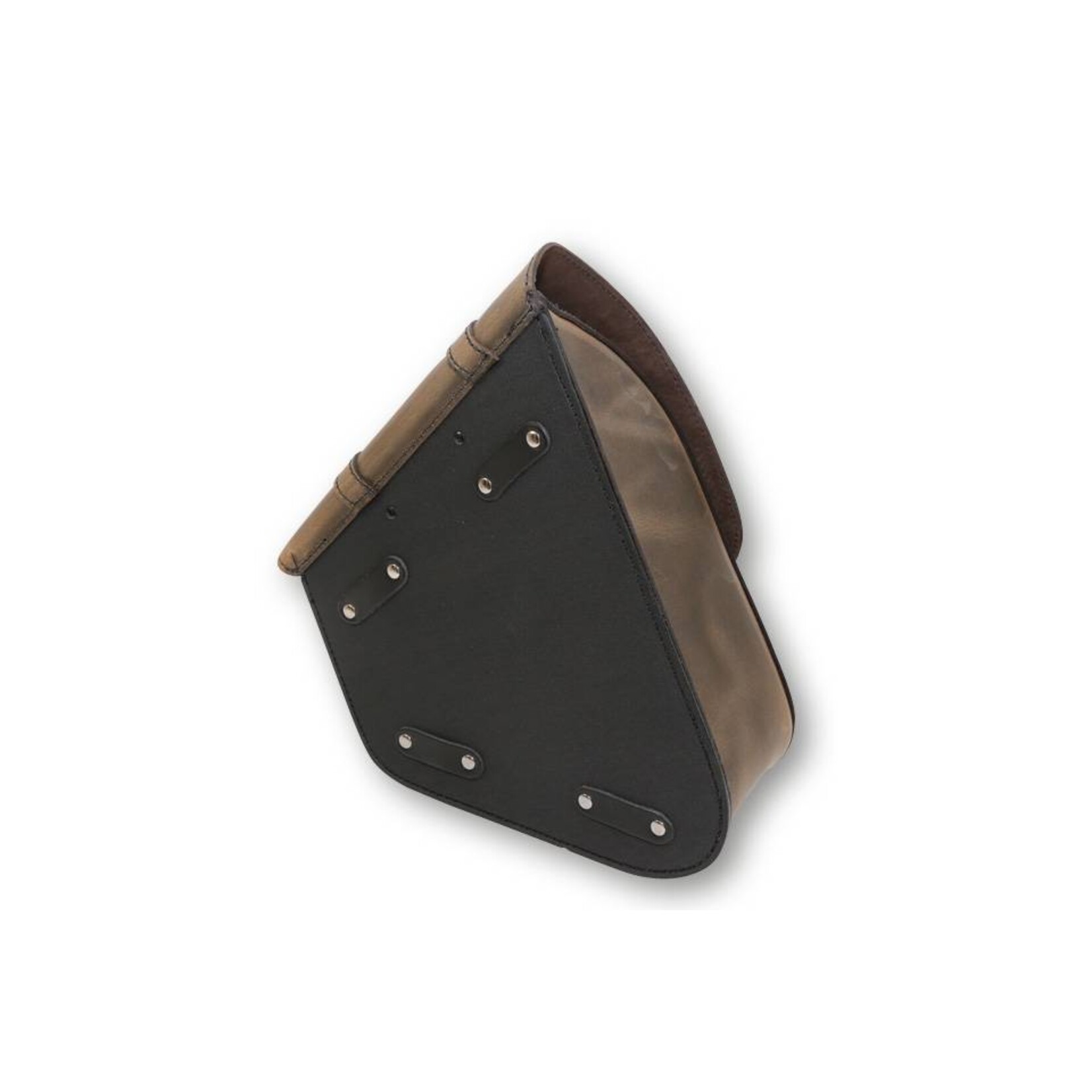 LEDRIE Satteltasche f. Schwinge links, Softail, 9 l
