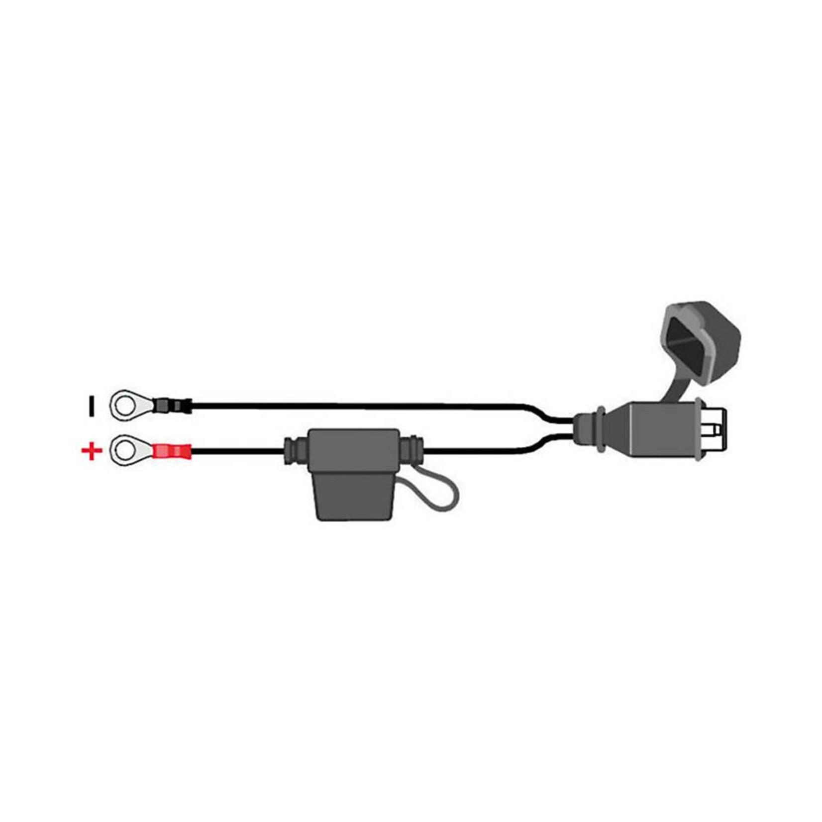 Optimate Ösenkabel mit Optimate-Stecker