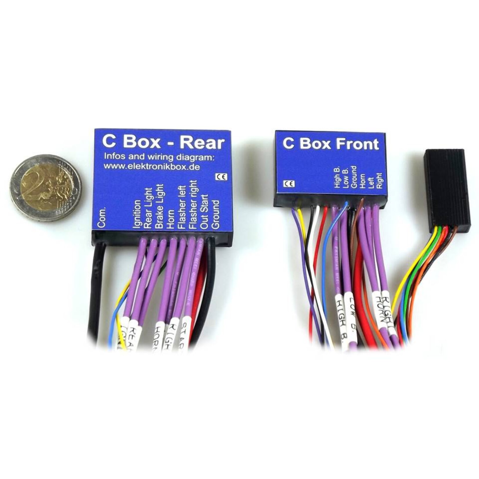 Axel Joost Axel Joost Elektronikbox Version C mit 1 Lenkeradapter