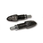 Shin Yo SHIN YO LED-Blinker LIZZARD, Carbonlook, getöntes Glas