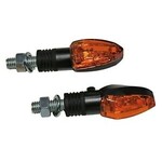 Shin Yo SHIN YO Halogen Blinker LIZZARD, schwarz, gelbes Glas, 12V/6W
