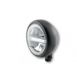 Highsider HIGHSIDER 5 3/4 Zoll LED-Scheinwerfer PECOS TYP 6 mit TFL, schwarz matt