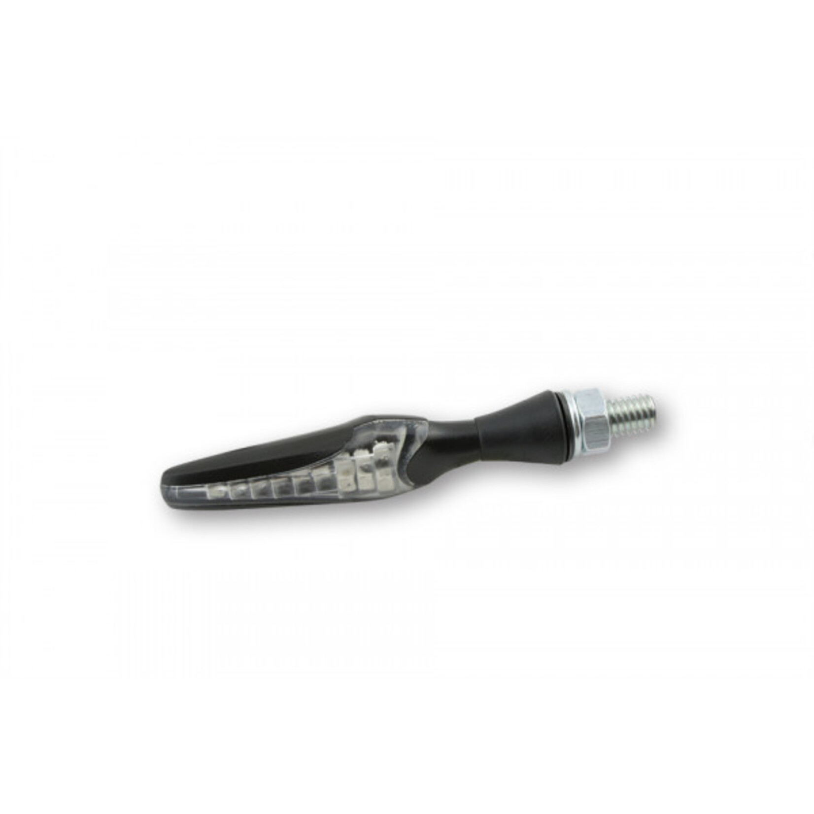 Shin Yo LED Sequenz-Blinker WIPE, schwarz, getöntes Glas