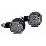 Shin Yo SHIN YO LED-Mini-Blinker CROSS, schwarz, kurzer Stiel