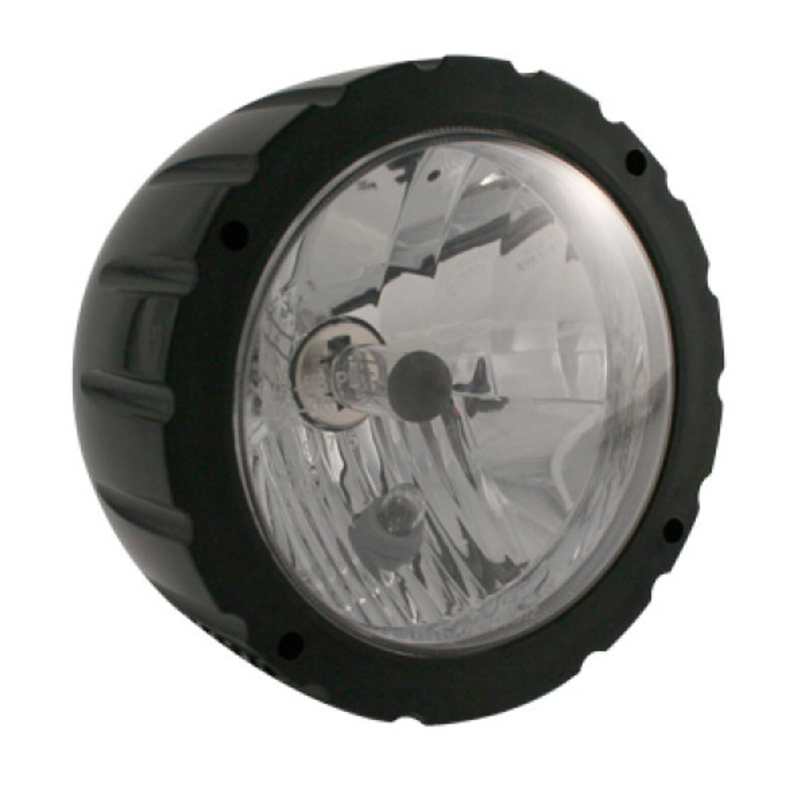 Shin Yo SHIN YO ABS Scheinwerfer mit Fräsung, schwarz, HS1, untere Befestigung