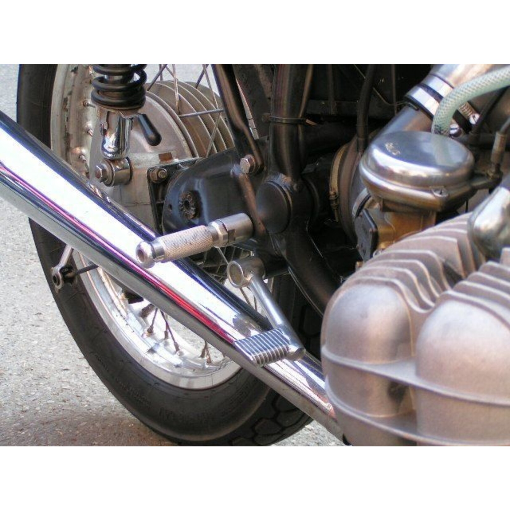 Retro Fussrastenanlage für BMW R90S R100S R100RS