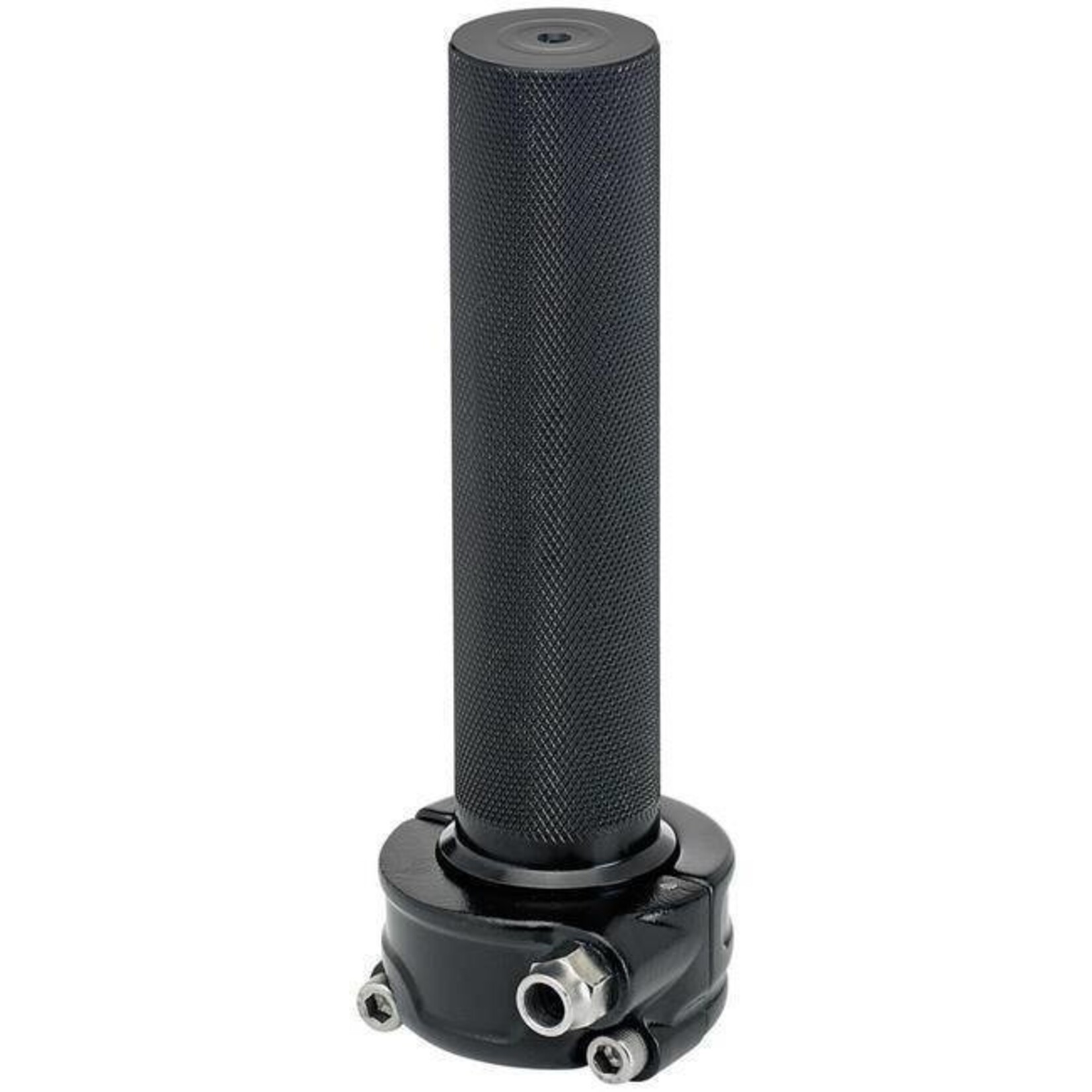 Biltwell Biltwell Gasgriff 25.4 mm Aluminium schwarz gekordelt