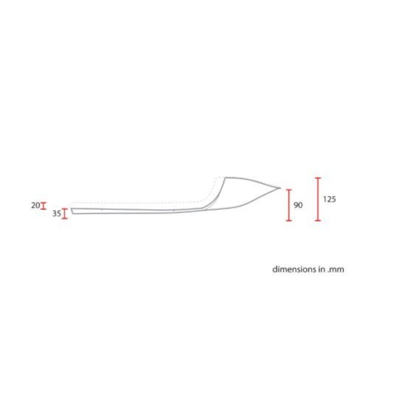 C.Racer C. Racer Sitzbank "Tracker" schwarz Typ 105