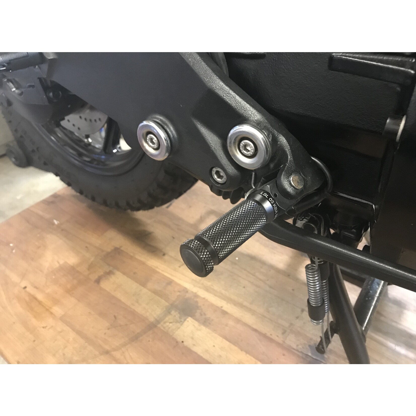 LSL Aluminium Fussrastenkit BMW K75 - K100