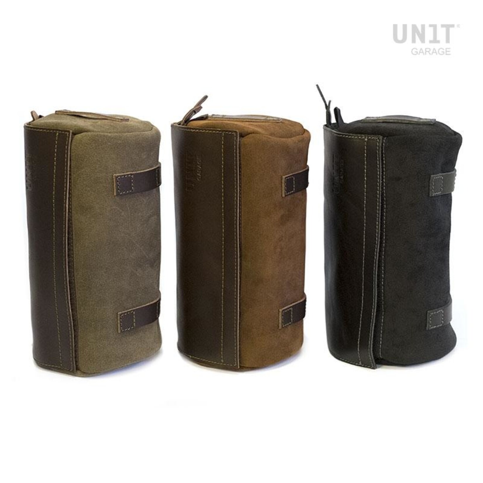 Unitgarage Atacama Canvas Tasche mit Lederüberzug