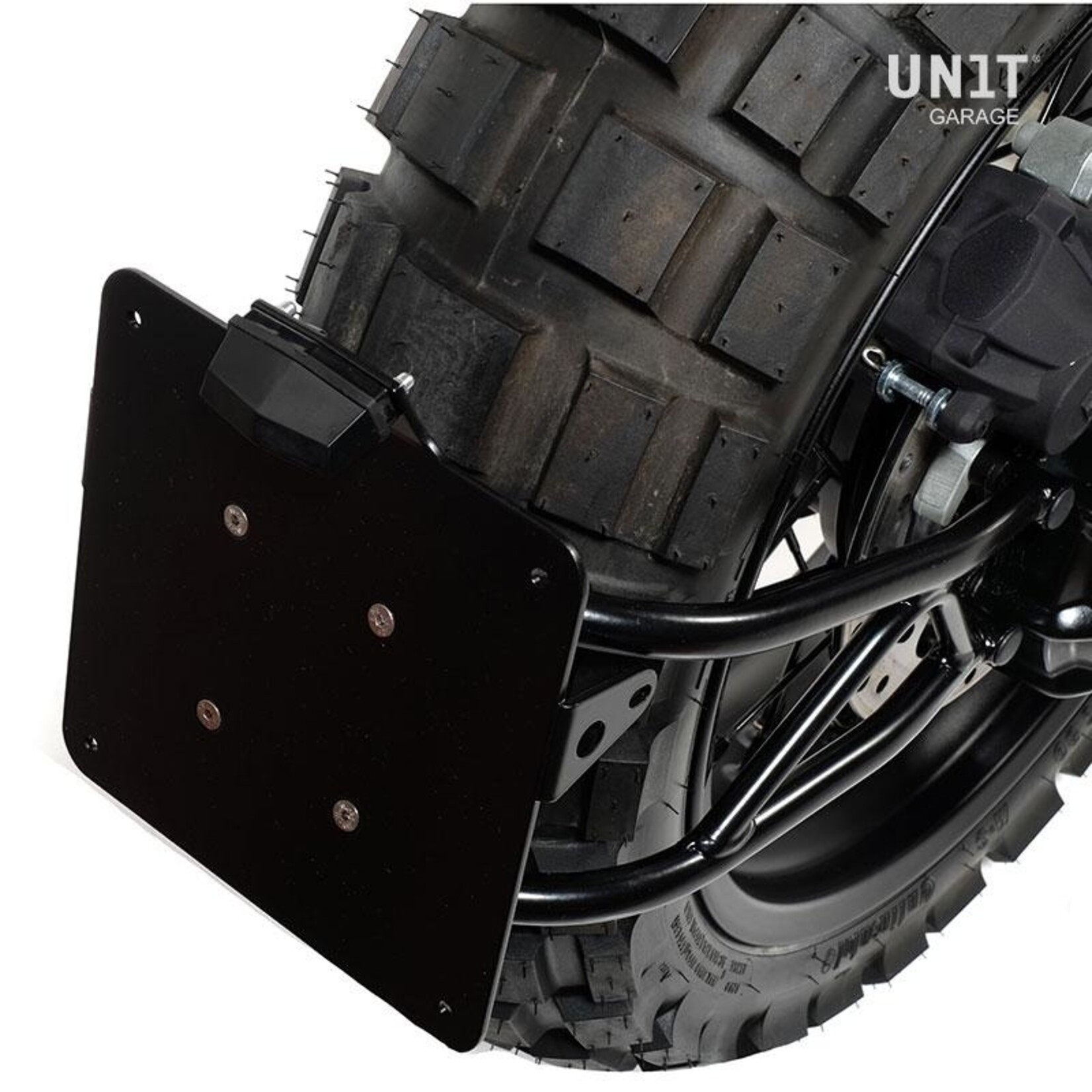 Unitgarage Nummernschildhalter Metall tief für BMW R nineT