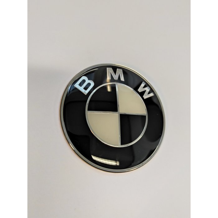 BMW Emblem Schwarz selbstklebend Tank 