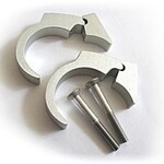 Motogadget motogadget Lenkerschelle msm Handle Bar Clip Kit silber