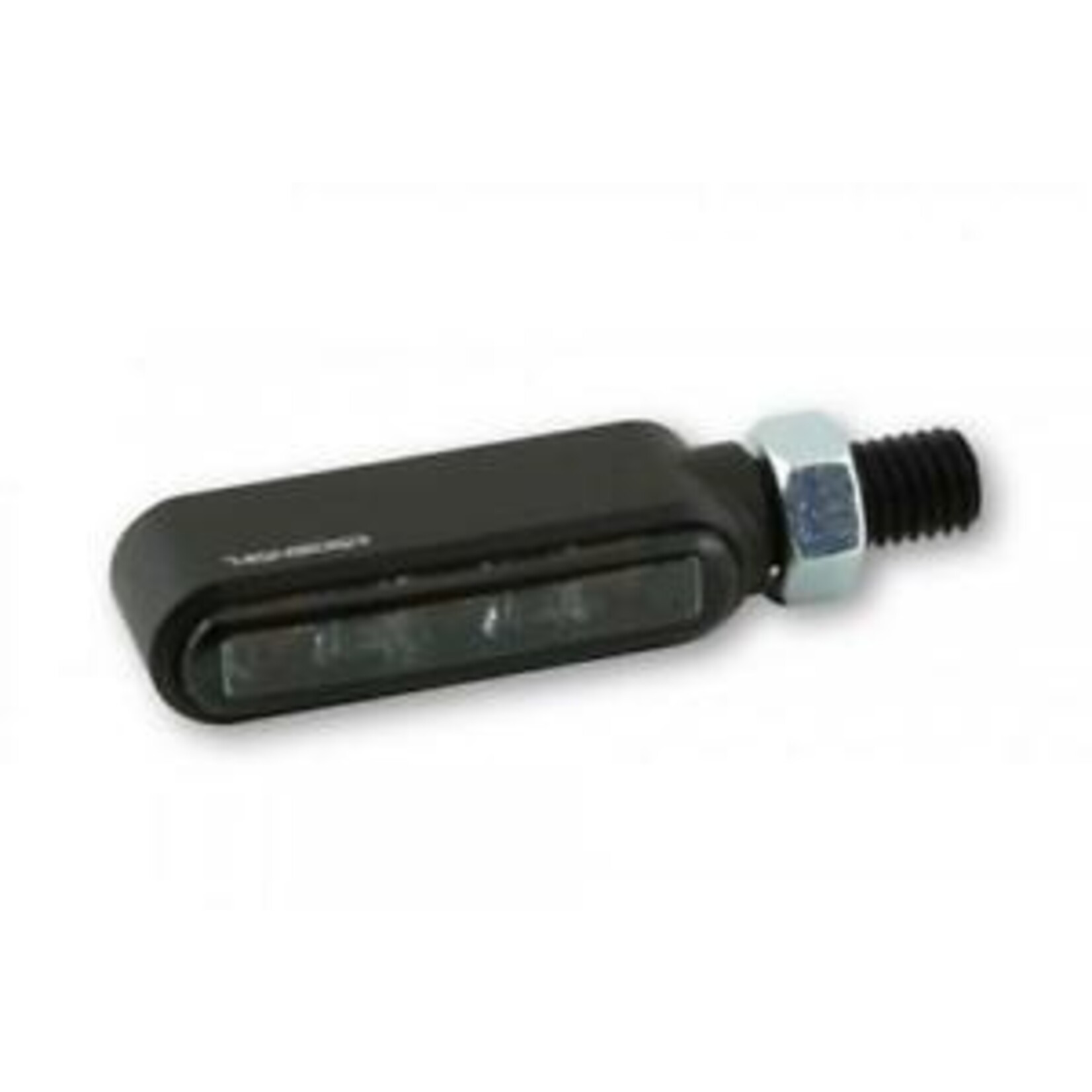 Highsider HIGHSIDER CNC LED Blinker LITTLE BRONX, schwarz, getöntes Glas, E-geprüft, Paar Paar