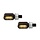 HIGHSIDER CNC LED Blinker/Positionslicht LITTLE BRONX, schwarz, getönt, E-geprüft, Paar Paar