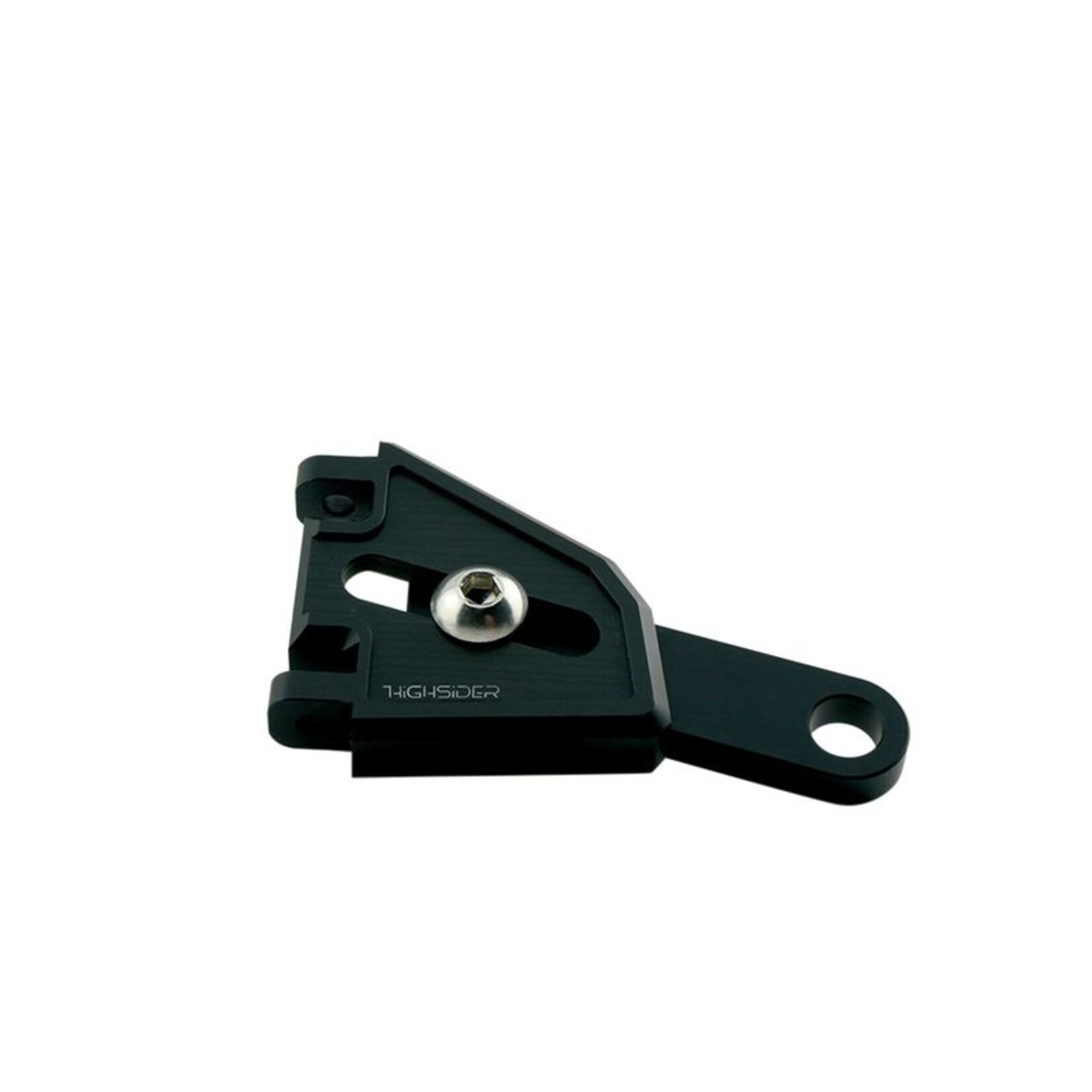 Highsider HIGHSIDER CNC Alu Lampenhalter Set EXTEND für Ø 35-37 mm, längenverstellbar, schwarz Set