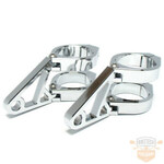 Highsider HIGHSIDER Lampenhalter Set, XS, 35-37 mm Ø, chrom Set