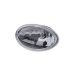 Highsider HIGHSIDER H4 Einsatz oval, 160 x 90 mm, Klarglas, 12V 60/55W, mit Standlicht, E geprüft. Stück
