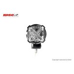 KOSO KOSO LED Rücklicht GT-02S, mit Halter, klares Glas schwarz