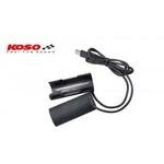 KOSO KOSO X-Claws Clip-on Heizgriffe mit USB-Anschluss schwarz