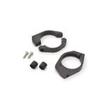 Daytona DAYTONA Gabelschellensatz mit Blinkerhalter Aluminium schwarz 41 mm