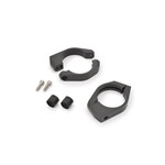 Daytona DAYTONA Gabelschellensatz mit Blinkerhalter Aluminium schwarz 48 mm