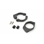 Daytona DAYTONA Gabelschellensatz mit Blinkerhalter Aluminium schwarz 57 mm