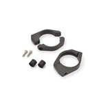 Daytona DAYTONA Gabelschellensatz mit Blinkerhalter Aluminium schwarz 59 mm