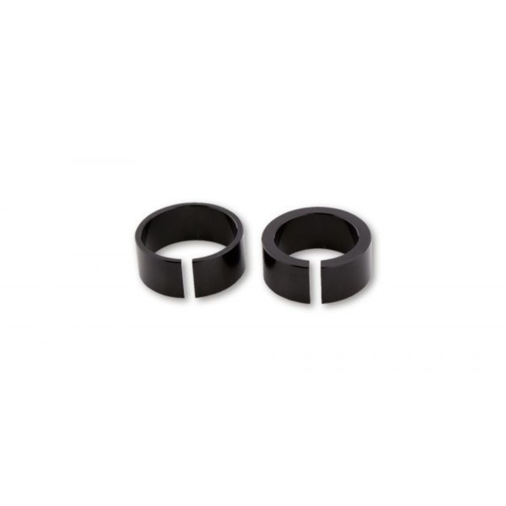 Highsider HIGHSIDER Ersatz Aluminiumring für Lenkerendenspiegel schwarz