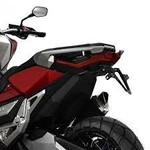Highsider HIGHSIDER License plate holder HONDA X-ADV BJ 2017-18, Nova Bundle schwarz