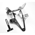 Highsider HIGHSIDER License plate holder KAWASAKI Ninja 250 R from year 08, Stix Bundle A schwarz
