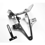 Highsider HIGHSIDER License plate holder KAWASAKI Ninja 250 R from year 08, Spark Bundle A schwarz