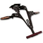 Highsider HIGHSIDER License plate holder KAWASAKI Ninja 250 R from year 08, Nova Bundle A schwarz