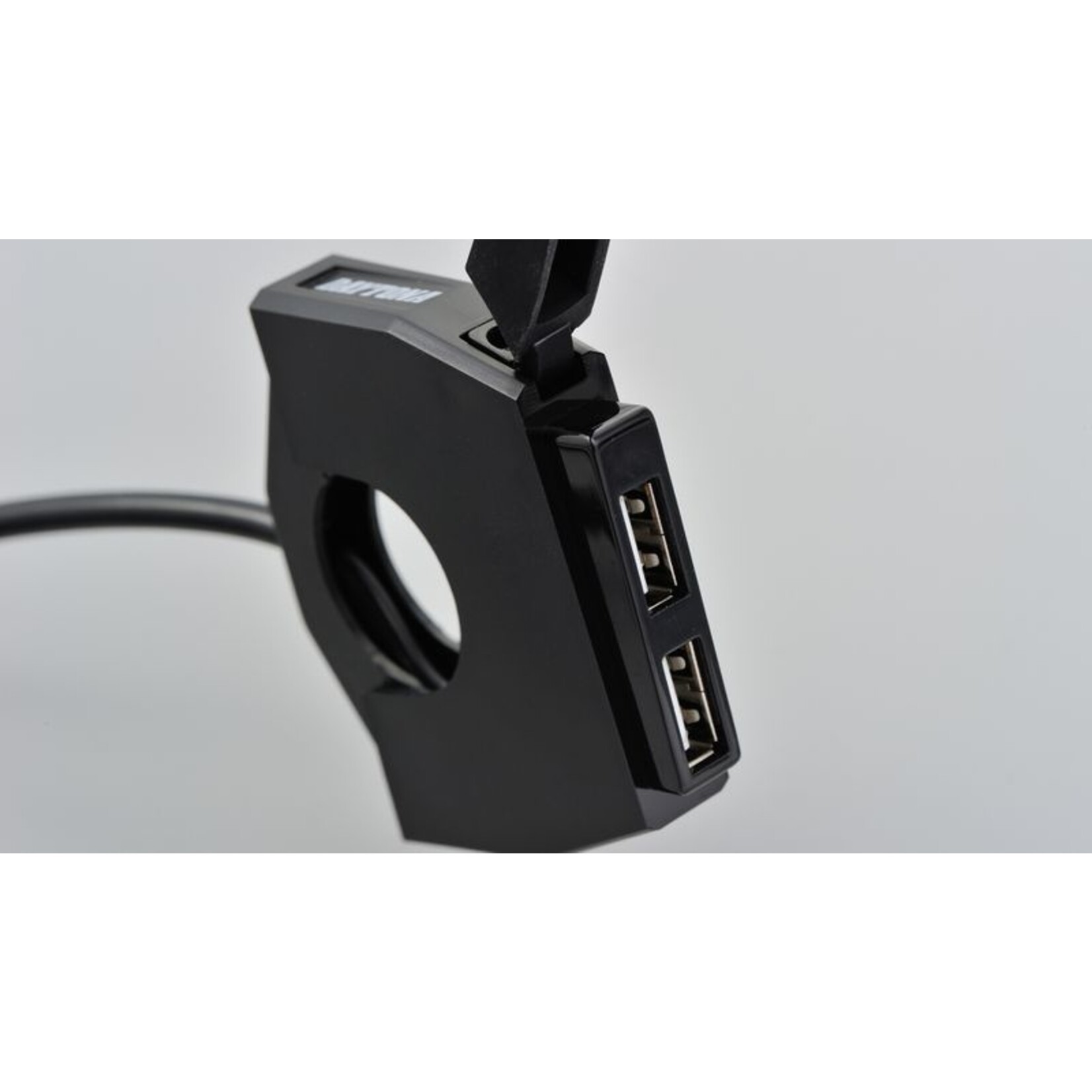 Daytona DAYTONA SLIM TYPE 2-fach USB Steckdose zur Lenkerbefestigung