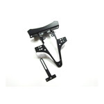 Highsider HIGHSIDER License plate holder KAWASAKI Versys 650 till 2009, Crumb Bundle B schwarz