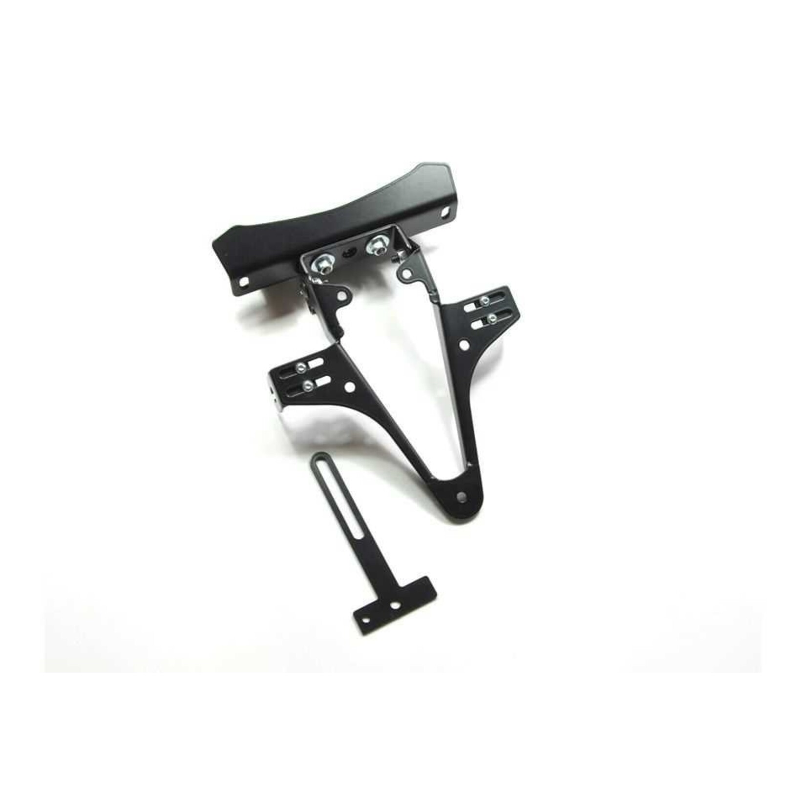 Highsider HIGHSIDER License plate holder KAWASAKI Versys 650 till 2009, Spark Bundle B schwarz