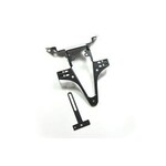 Highsider HIGHSIDER License plate holder KAWASAKI ER 6 N & ER 6 F till year 08, Crumb Bundle B schwarz