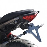 Highsider HIGHSIDER License plate holder KAWASAKI ER 6 N & ER 6 F from year 2012, Nova Bundle A schwarz
