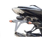 Highsider HIGHSIDER License plate holder KAWASAKI Z 750 07-/ Z 750 R 11- / Z 1000 07-09, Stix Bundle B schwarz