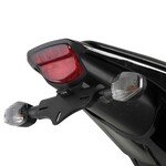 Highsider HIGHSIDER License plate holder KAWASAKI Z 750 07-/ Z 750 R 11- / Z 1000 07-09, Nova Bundle A schwarz